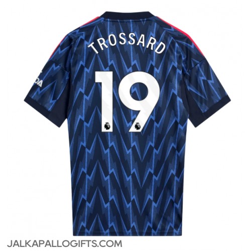 Arsenal Leandro Trossard #19 Vieraspaita 2025-26 Lyhythihainen